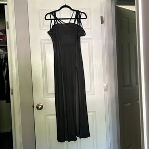 DARKER WAVE Dress with Detached Hoodie